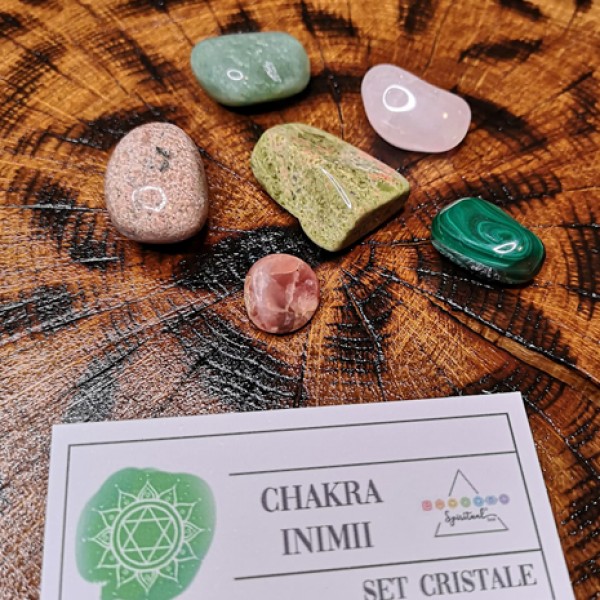 Set Cristale Chakra Inimii