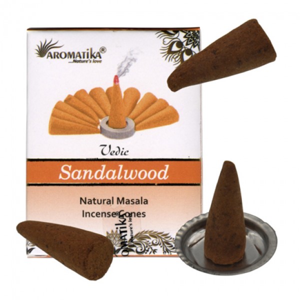 Conuri Parfumate Aromatika Sandalwood