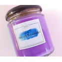 lumanare mov cu ulei de lavanda - chakra ajna - centrul celui de-al treilea ochi lumanari parfumate handmade lumanare mov cu ulei esential de lavanda - chakra ajna 3