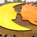 soarele si luna decoratiune din lemn - foc accesorii pentru starea ta de bine! soarele si luna decoratiune din lemn - foc 4