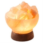 Lampa din sare de Himalaya Minge de foc